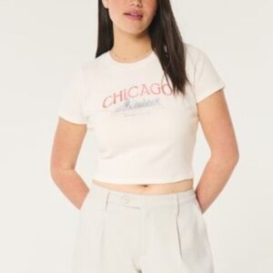 Hollister Chicago Baby Tee